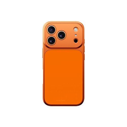 AmazingThing Minimal Mag Full Cover Case iPhone 17 Pro Max tok, narancs