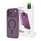 AmazingThing Minimal Mag Lens Camera Cover Lanyard Mount, MagSafe iPhone 18 Pro tok, lila