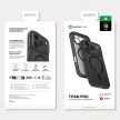 AmazingThing Titan Pro Lens Camera Cover Lanyard Mount, MagSafe iPhone 18 Pro tok, fekete