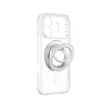AmazingThing Titan Pro Lens Ring Set Camera Cover Magnetic Ring MagSafe iPhone 18 Pro tok, átlátszó