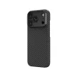 AmazingThing Titan Max Lens Aramid FiberCamera Cover, MagSafe iPhone 18 Pro tok, fekete