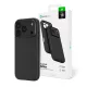 AmazingThing Glamour AllSkinCamera Cover, MagSafe iPhone 18 Pro tok, fekete