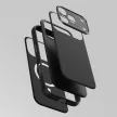 AmazingThing Glamour AllSkinCamera Cover, MagSafe iPhone 18 Pro tok, fekete