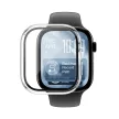 AmazingThing Radix Glass Screen Protector Case Apple Watch Series 11 46mm, tok, átlátszó