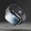AmazingThing Radix Glass Screen Protector Case Apple Watch Series 11 46mm, tok, átlátszó