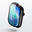 AmazingThing Radix Glass Screen Protector Case Apple Watch Series 11 42mm, tok, fekete