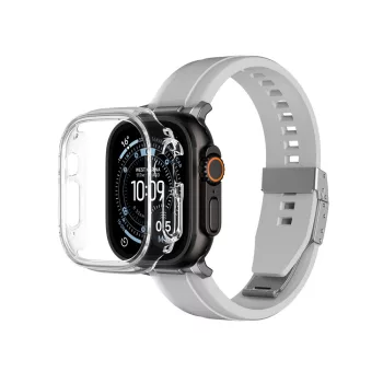   AmazingThing Minimal Protective Case Apple Watch UItra 3 49mm, tok, átlátszó