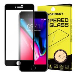   Wozinsky iPhone 7/8/SE (2020/2022) 5D Full Glue teljes kijelzős edzett üvegfólia (tempered glass), 9H keménységű, tokbarát, fekete