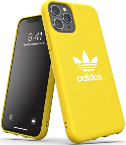 Adidas Originals Moulded Case iPhone 11 Pro hátlap, tok, sárga