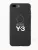 Adidas Y-3 Moulded Case iPhone X/Xs eredeti bőr, hátlap, tok, fekete