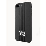   Adidas Y-3 Moulded Case 2 iPhone 6 Plus/6S Plus/7 Plus/8 Plus eredeti bőr, hátlap, tok, fekete