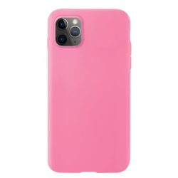   Silicone Flexible Rubber iPhone 11 Pro szilikon hátlap, tok, rózsaszín