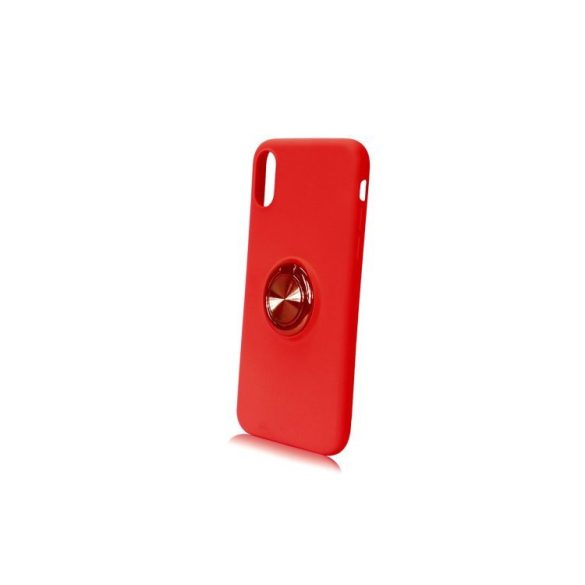 Silicone Ring Samsung Galaxy A31 hátlap, tok, piros