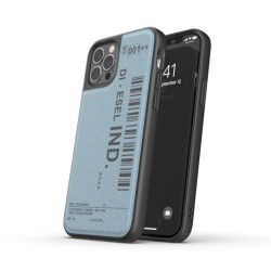   Diesel Moulded Case Denim iPhone 12/12 Pro hátlap, tok, mintás, kék