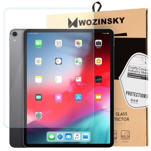 Wozinsky iPad 10.2 (2019) kijelzővédő edzett üvegfólia 9H keménységű, átlátszó