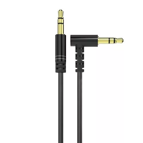 Dudao L11 AUX 3.5mm jack audió kábel, 1m, fekete