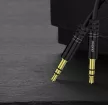 Dudao L12 AUX 3.5mm jack audió kábel, 1.7m, fekete
