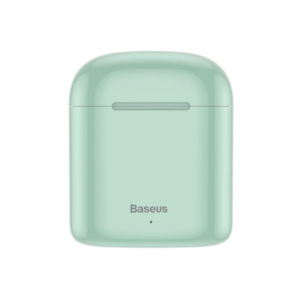 Baseus W09 Wireless Earphone, Headset, vezeték nélküli töltés funkcióval, zöld