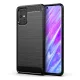 Carbon Case Flexible Samsung Galaxy S20 Ultra hátlap, tok, fekete