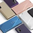 Clear View Case cover Samsung Galaxy S20 Ultra oldalra nyíló tok, ezüst