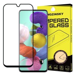   Wozinsky Glass Screen 5D Full Glue Samsung Samsung Galaxy A71/Galaxy Note 10 Lite teljes kijelzős edzett üvegfólia, 9H keménységű, tokbarát, fekete