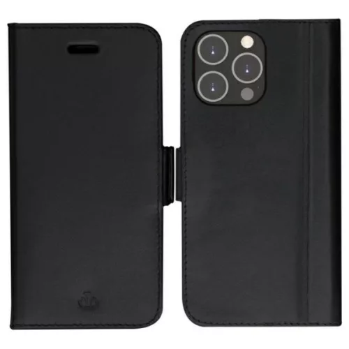 Case DBRAMANTE 1928 Copenhagen Wallet iPhone 14 Pro Max tok, fekete
