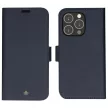 Case DBRAMANTE 1928 New York 2w1 Wallet iPhone 14 Pro tok, kék