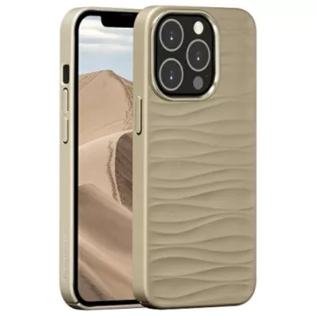 Case DBRAMANTE 1928 Dune iPhone 14 Pro tok, bézs