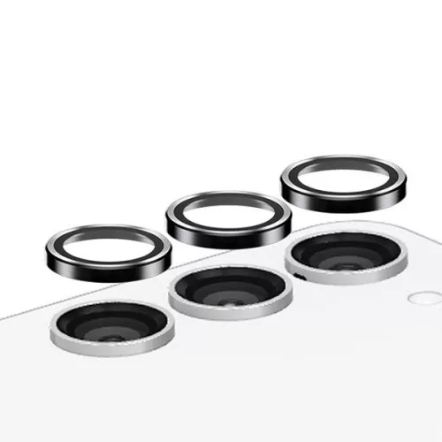 PanzerGlass lencsevédő üvegfólia Hoops Camera Samsung Galaxy S23 FE 5D teljes kijelzős kameravédő