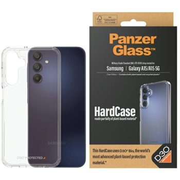   PanzerGlass HardCase with D3O® Bio and Military Grade Certification Samsung Galaxy A15 / A15 5G tok, átlátszó
