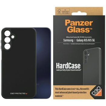   PanzerGlass HardCase with D3O® Bio and Military Grade Certification Samsung Galaxy A15 / A15 5G tok, átlátszó-fekete