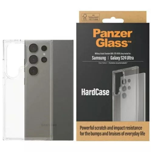 PanzerGlass HardCase Samsung Galaxy S24 Ultra S928 Military grade tok, átlátszó 1215