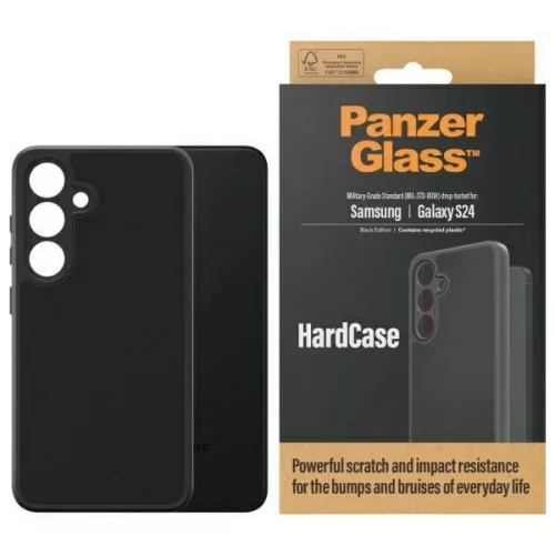 PanzerGlass HardCase Samsung Galaxy S24 S921 Military grade tok, fekete 1219