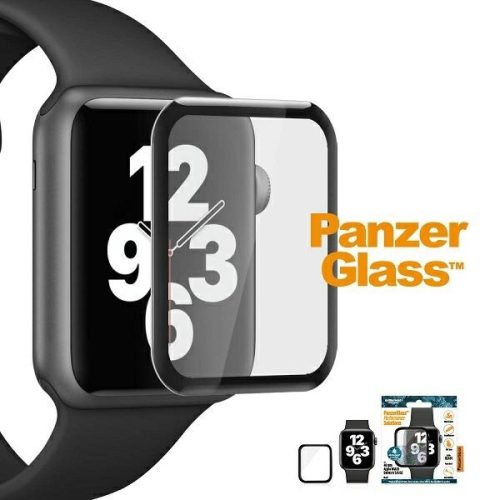 PanzerGlass Curved Apple Watch 4/5/6/SE 40mm Antibakteriális 5D teljes kijelzős