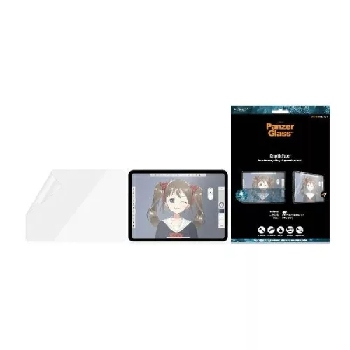 PanzerGlass kijelzővédő üvegfólia GraphicPaper iPad Pro 11" (18/20/21)/ Air(20), Anti Glare, tokbarát, antibakteriális