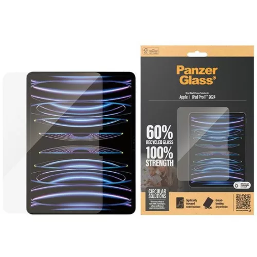 PanzerGlass kijelzővédő üvegfólia Ultra-Wide Fit Apple iPad Pro 2024 11"