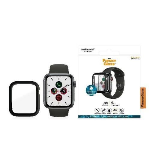PanzerGlass kijelzővédő üvegfólia Full Body Apple Watch 4/5/6/SE 40mm 5D teljes kijelzős