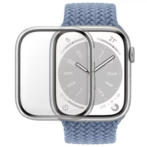 PanzerGlass kijelzővédő üvegfólia Full Body Apple Watch 7/8/9 41mm D3O