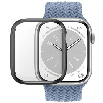   PanzerGlass kijelzővédő üvegfólia Full Body Apple Watch 7/8/9 41mm D3O 5D teljes kijelzős