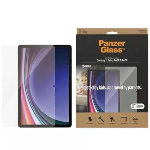 PanzerGlass Ultra-Wide Fit Tempered Glass Samsung Galaxy Tab S9 / S9 FE edzett üvegfólia
