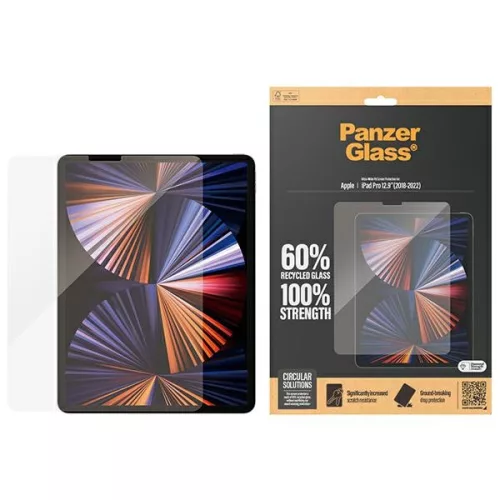 PanzerGlass kijelzővédő üvegfólia Ultra-Wide Fit Apple iPad Pro 12,9"