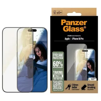   PanzerGlass EyeCare Screen Protector iPhone 16 Pro 6.3" Ultra-Wide Fit 2866