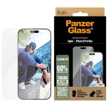   PanzerGlass Screen Protector iPhone 16 Pro Max 6.9" Classic Fit 2876