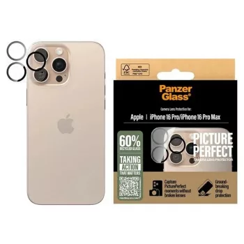   PanzerGlass PicturePerfect Lens Protector iPhone 16 Pro 6.3" / 16 Pro Max 6.9" 1280