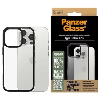   PanzerGlass HardCase iPhone 16 Pro 6.3" tok, fekete 1296