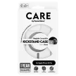 CARE by PanzerGlass Feature Kickstand Case iPhone 16 Pro 6.3" MagSafe tok, ezüst 1326