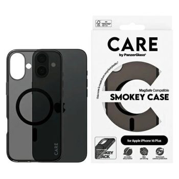   CARE by PanzerGlass Flagship Case iPhone 16 Plus 6.7" MagSafe tok, szürke 1351