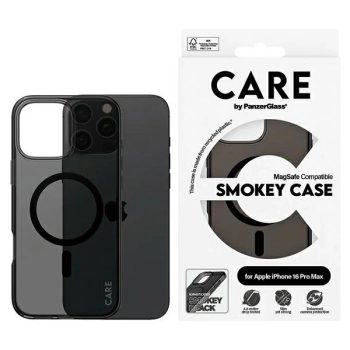   CARE by PanzerGlass Flagship Case iPhone 16 Pro Max 6.9" MagSafe tok, szürke 1352