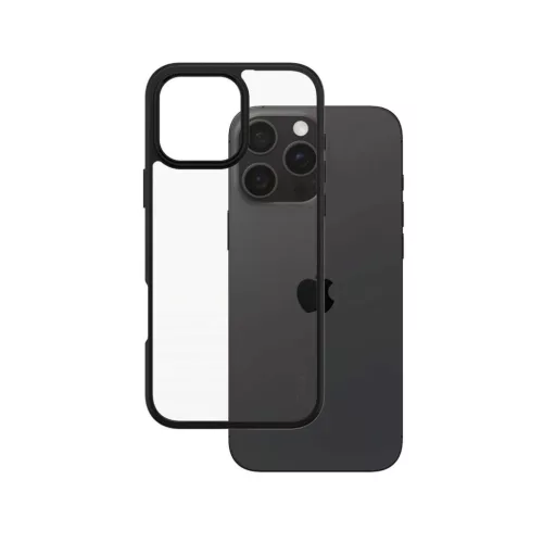Care By PanzerGlass Urban Combat iPhone 16 Pro Max hátlap, tok, fekete-átlátszó