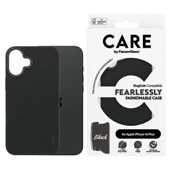   CARE by PanzerGlass Fashion Case iPhone 16 Plus 6.7" MagSafe tok, fekete 1379